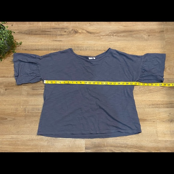 Gap blue shirt with wide sleeves - Picture 4 of 6